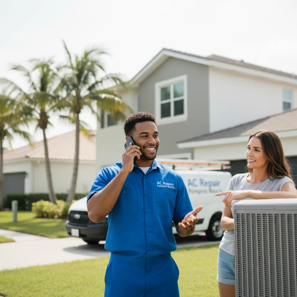 AC Repair Pompano Beach customer support in Bancroft